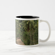 Fiji, Viti Levu, Navala, Traditional Bure houses Coffee Mugs