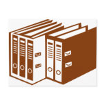 File - Folder Postcard