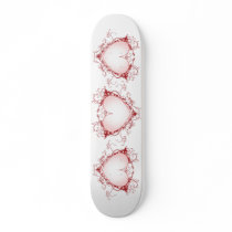 Filigreed Hearts 2 Skate Board Deck