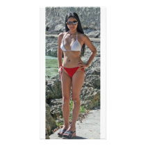 Filipino Beauty Custom Photo Card