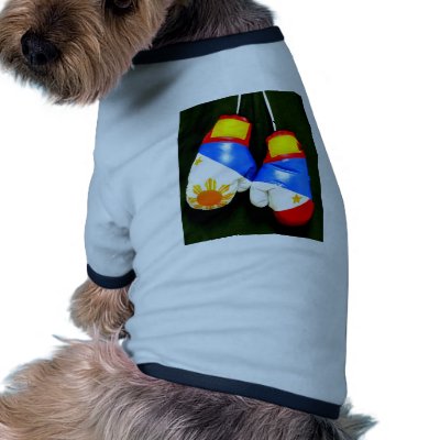 FILIPINO BOXER - BOXING PRIDE OF THE PHILIPPINES DOGGIE TEE SHIRT by Teofaith