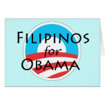 Filipinos for Obama cards