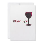 fill er up custom invites