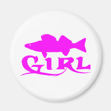 FILLE DE BROCHETS VAIRONS MAGNETS POUR RÉFRIGÉRATEUR