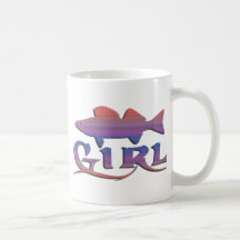 FILLE DE BROCHETS VAIRONS MUGS À CAFÉ