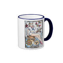 Fille de marin tasse à café