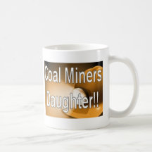 fille de mineurs de charbon mug