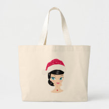 Fille de Noël Sacs