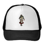 fille de zombi casquettes de camionneur