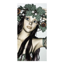 Fille d'été photocartes