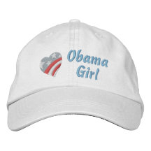 Fille d'Obama Casquettes De Baseball Brodées