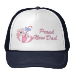 Fille d'ours de parapluie sur le pois pour le nouv casquette
