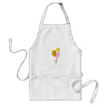 fille qui porte de l'or aprons