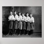 Filles dans les défaites, les années 1900 tôt affiches