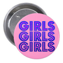 Filles de filles de filles badge avec épingle