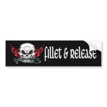 Fillet & Release Bumper Stickers