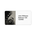 Film Background Address Label
