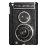 Film Camera Black Vintage Your Name iPad Mini Case