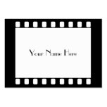 film de 35mm, votre nom ici carte de visite