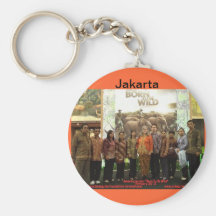 Film d'orang-outan à Jakarta Porte-clefs