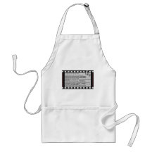 film motto movie reel script actor crew apron