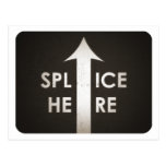 Film Splice Here Postcard