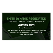 Film Spring Vers. 3 Business Card