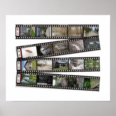 Film Strip 2003-04 Wall Print by wislander