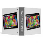 Film Strip 3 Ring Binders