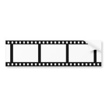 Film Strip Bumper Sticker