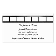 Film Strip Business Card
