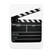 Filmmaker Film slate clapboard movie magnet