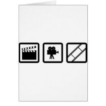 filmmaking gear greeting cards