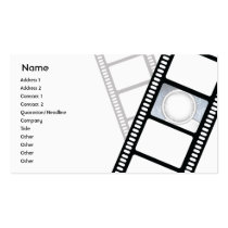 Filmstrip - affaires cartes professionnelles