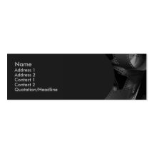 Filmstrip Business Card