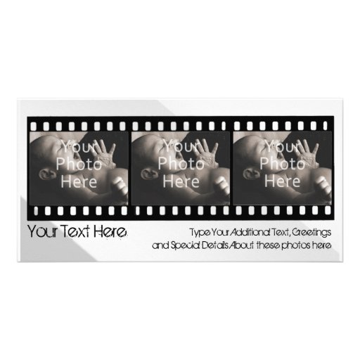 Filmstrip Photo Card, Any Occasion...
