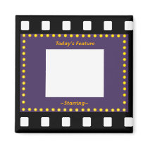 Filmstrip Picture Frame Refrigerator Magnet