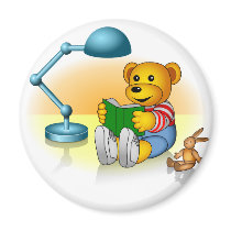 Filou apprend à lire magnets pour réfrigérateur