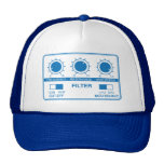 Filter on Blue Trucker Cap Mesh Hats