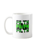 FILTH Music Dubstep Electro Rave Bass DJ FILTH mugs