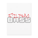FILTHY BASS Dubstep Dub step Reggae Electro Post Card