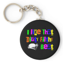 Filthy Beat Black Key Chain