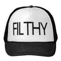 Filthy Dubstep Trucker Hat hats