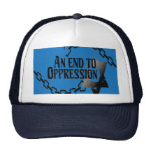 FIN À L'OPPRESSION CASQUETTE DE CAMIONNEUR