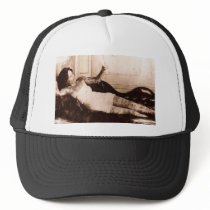 Fin de Siecle tattooed woman Hat