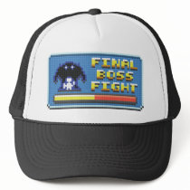 Final Boss Fight Logo Hats