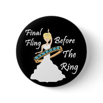 Final Fling Before The Ring Black Background Button