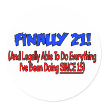 Finally 21!