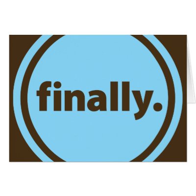 Finally. Greeting Card by babyfactory