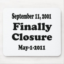 Finally Closure Sept 11 Mouse Pad
